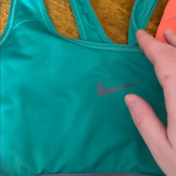 Nike Women's Sports Bras - Blue, Pink, Gray, Green- Size Large - Picture 6 of 9